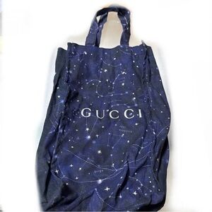 Gucci Navy Starry Sky Tote